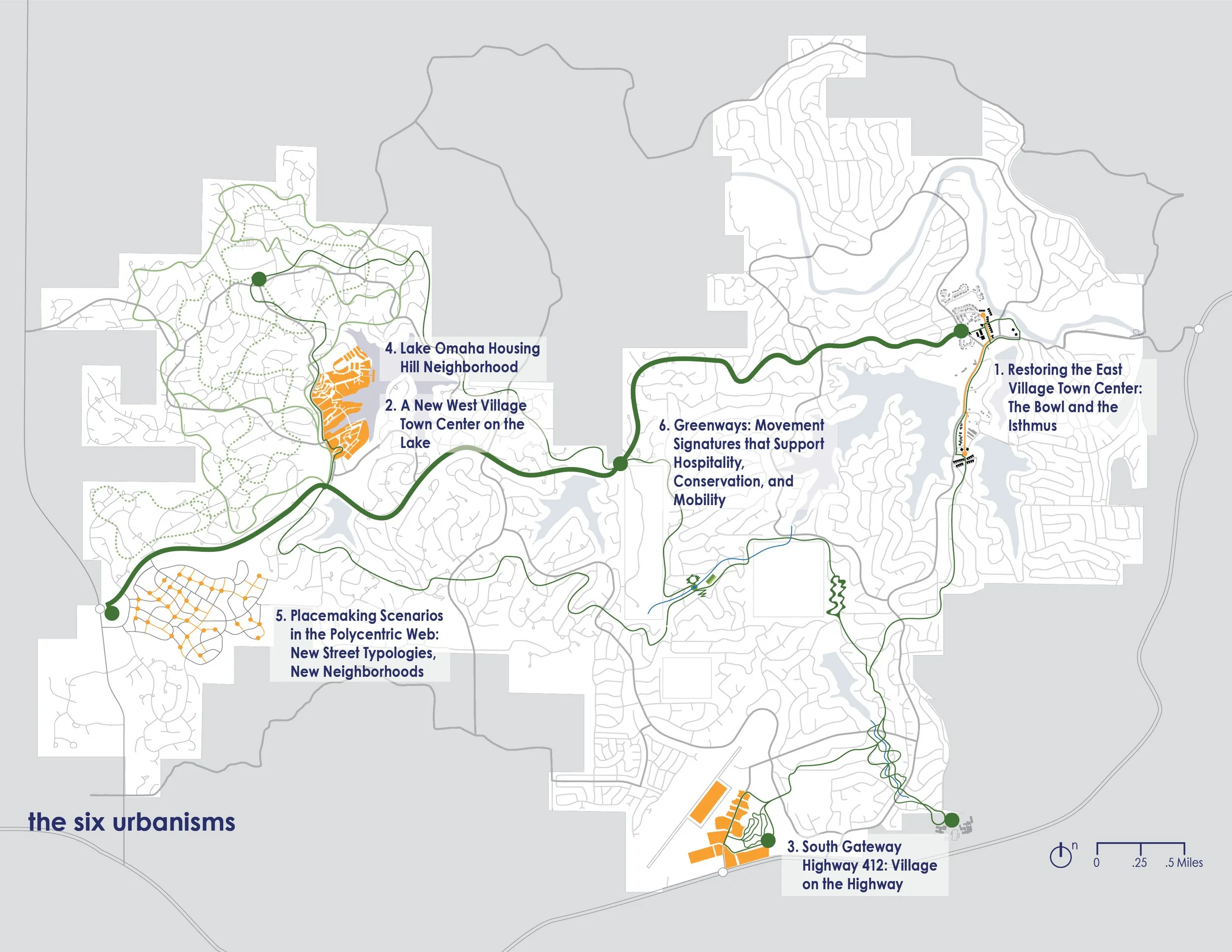 Cherokee Village Framework Plan — University of Arkansas Community